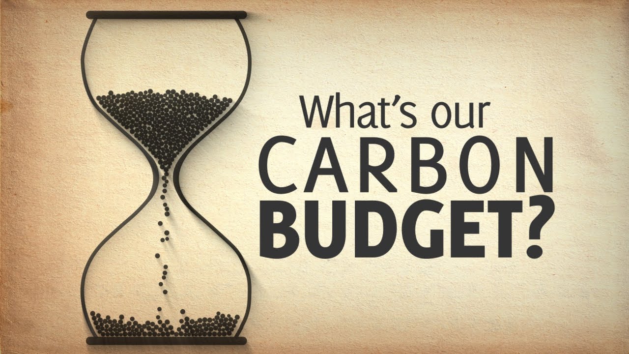 carbon budget hourglass
