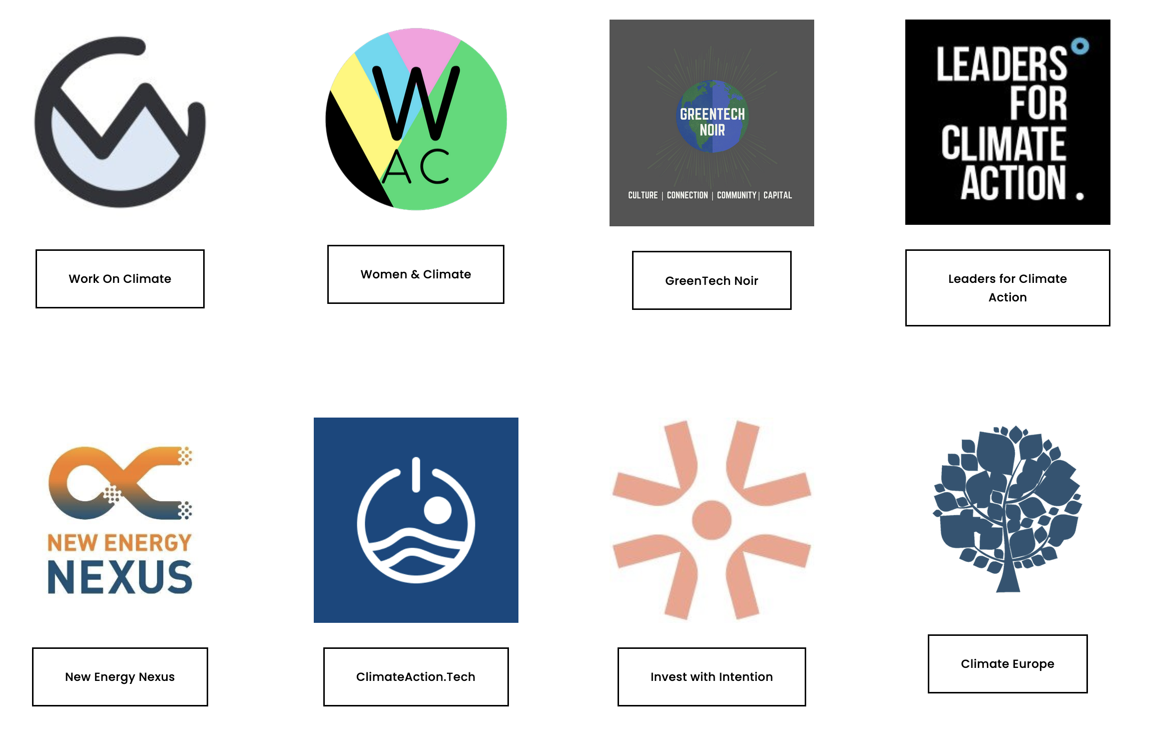 Slack community logos